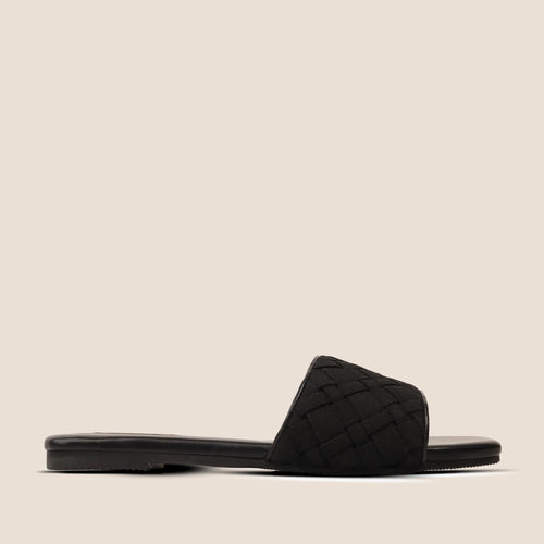 Riley - Women's Black Slipper