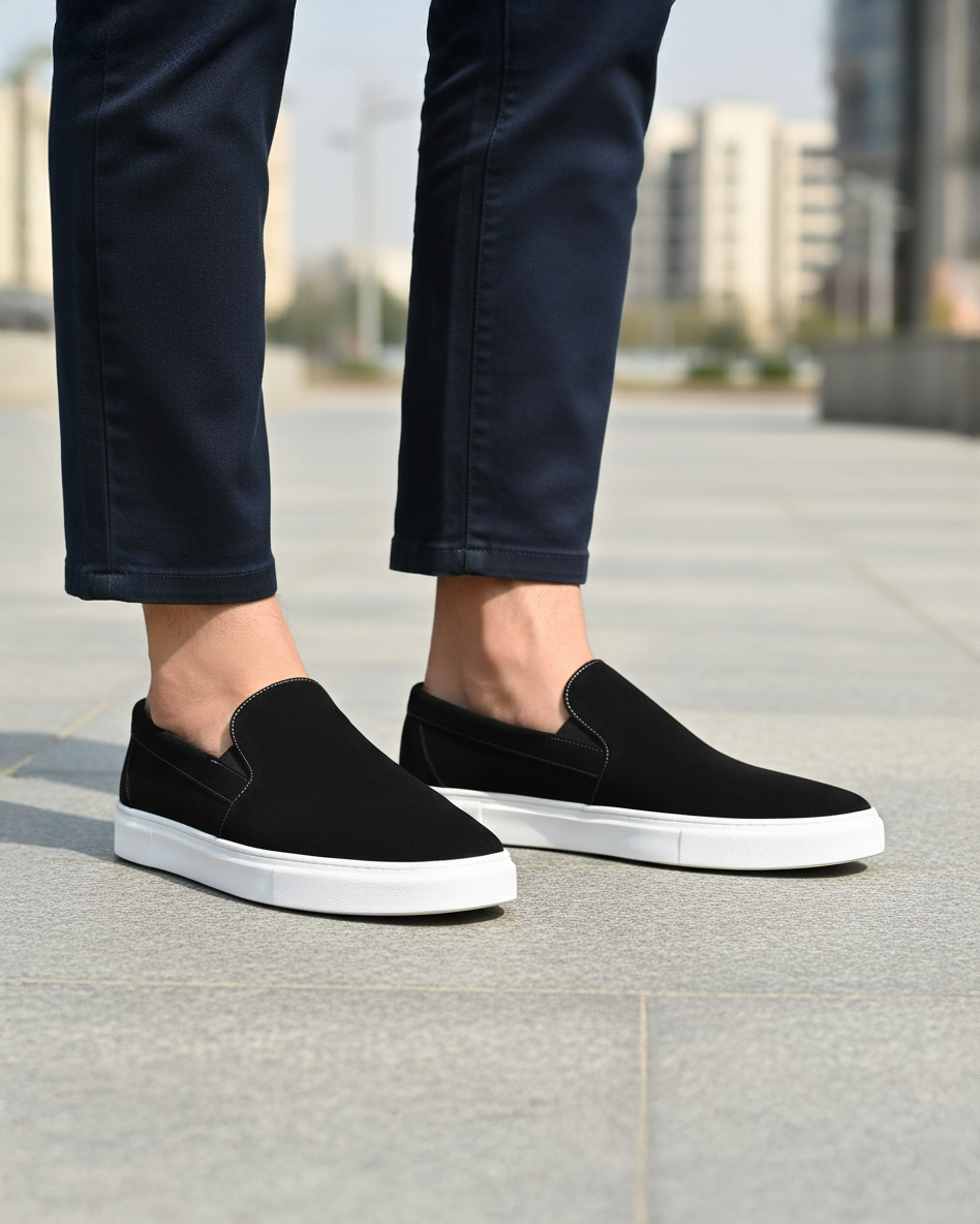 Kixy - Men's Black Sneaker