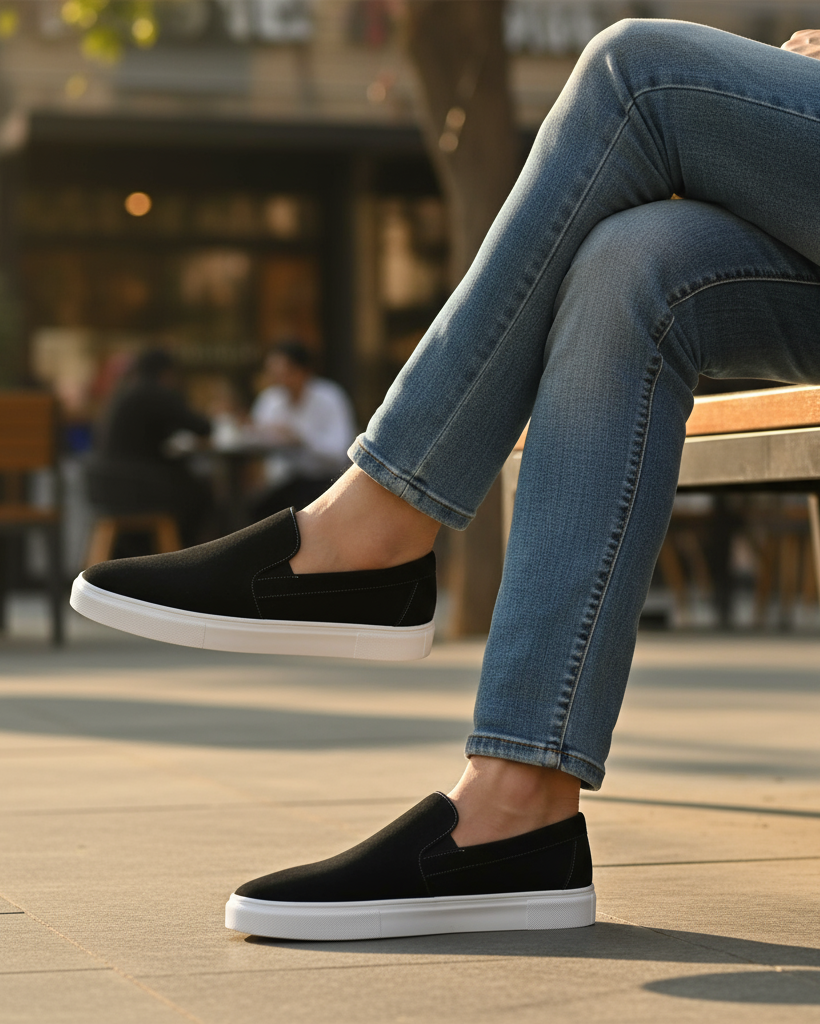 Kixy - Men's Black Sneaker