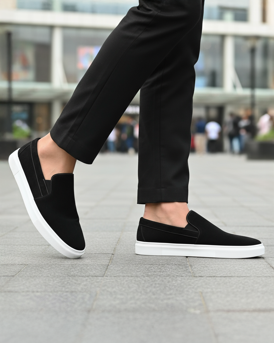 Kixy - Men's Black Sneaker