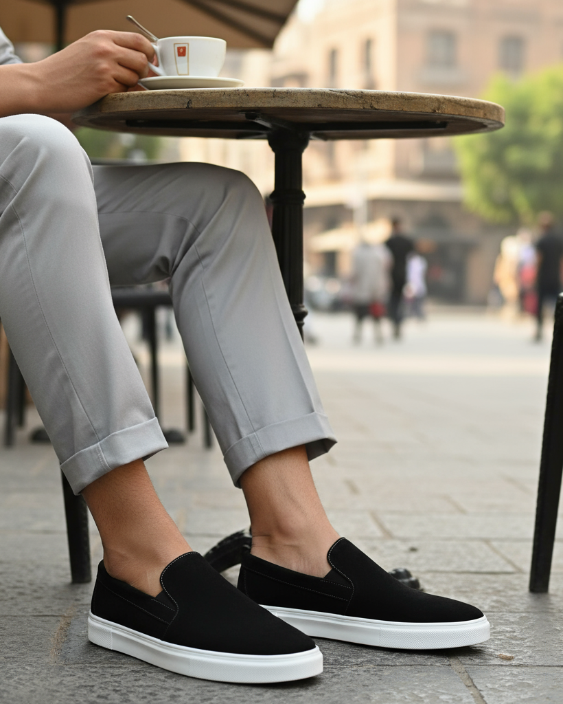 Kixy - Men's Black Sneaker