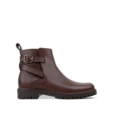 Joey - Children's Light Brown Calf Leather Chelsea