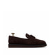 Gavin - Men's Dark Brown Suede Leather Casual