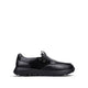 Jude - Men's Black Milled Leather Sneaker