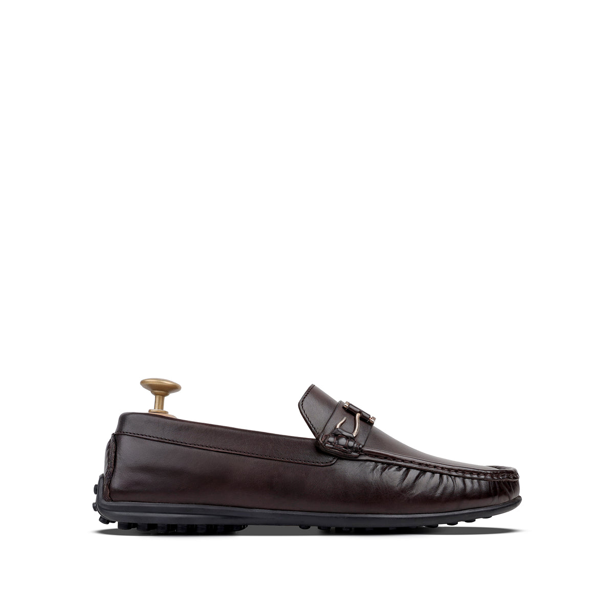 Irvin - Men's Light Brown Calf Leather Driver