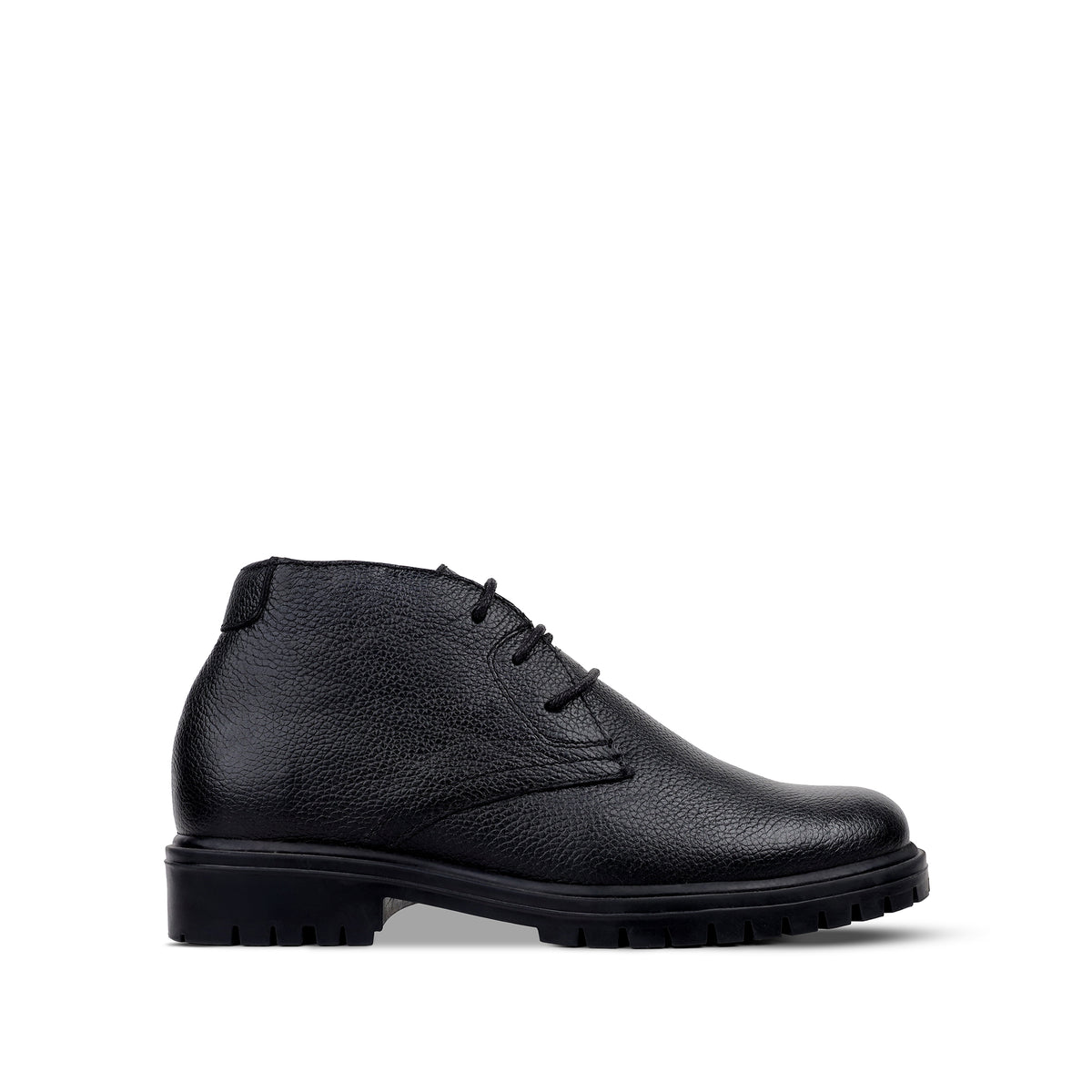 Jake - Children’s Black Milled Leather Boot