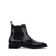 Dexter - Men's Black Crocodile Textured Goodyear Welted Chelsea Boot