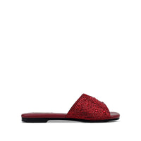 Skye - Women's Oxblood Rhinestone Slipper