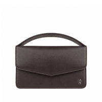 Victoria - Chocolate Brown Micro Hand Bag