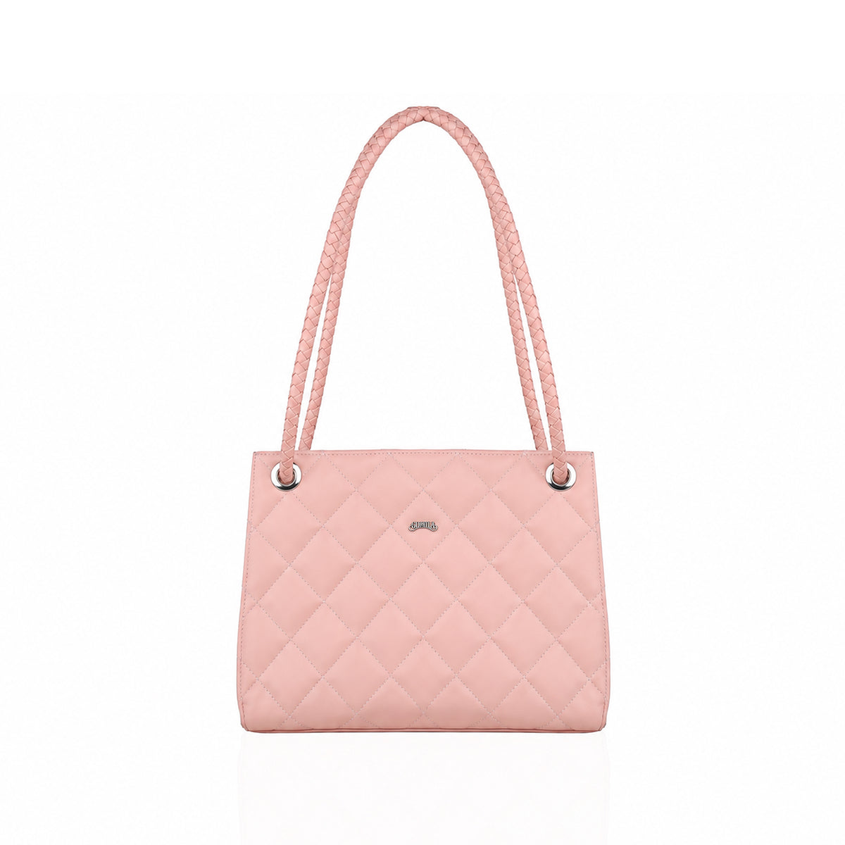 Vivian - Pink Sheepskin Handbag