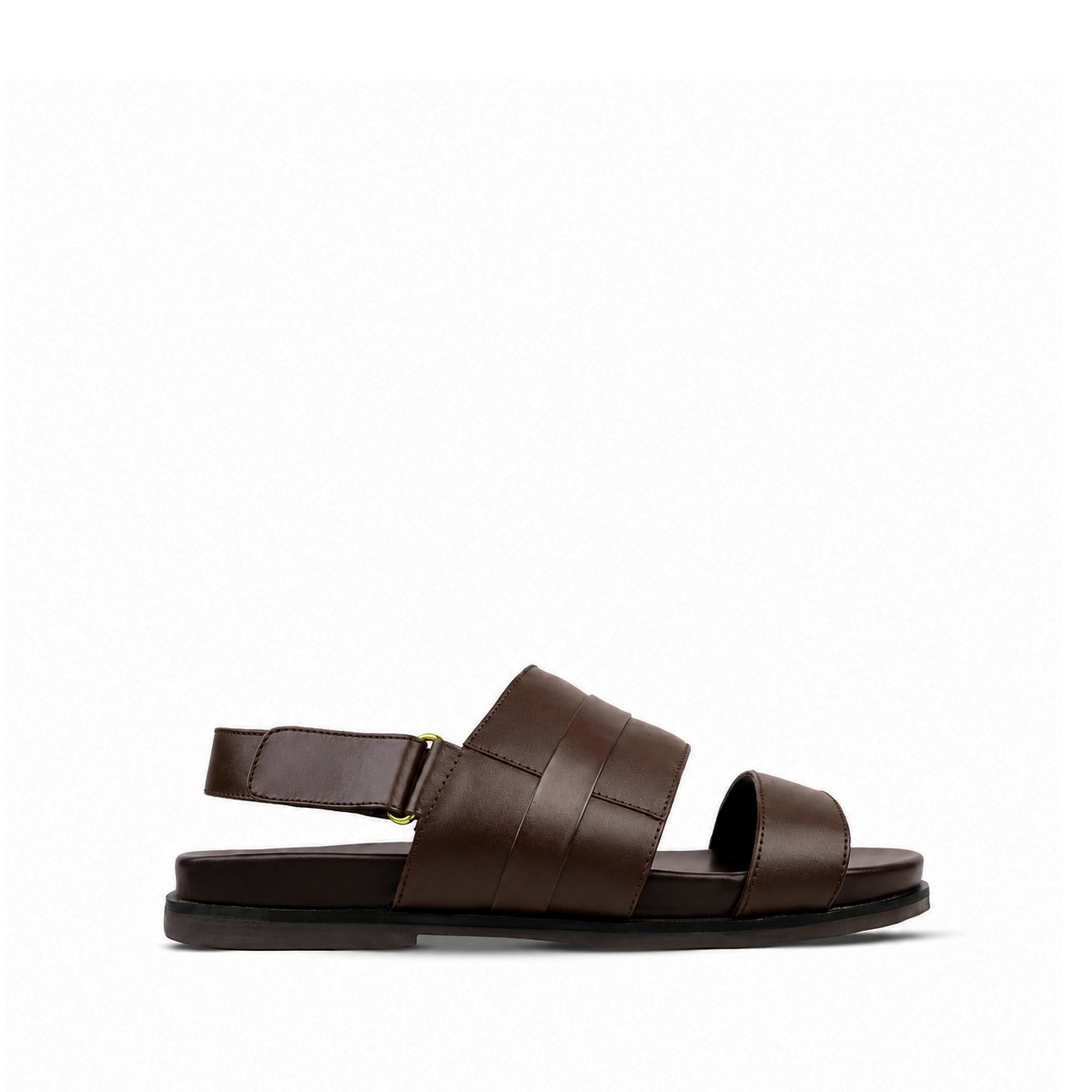 Fidel - Men's Light Brown Calf Leather Sandal