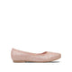Dalston - Ladies Textured Pink Loafer