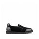Amador - Men's Black Suede and Milled Leasther Sneaker