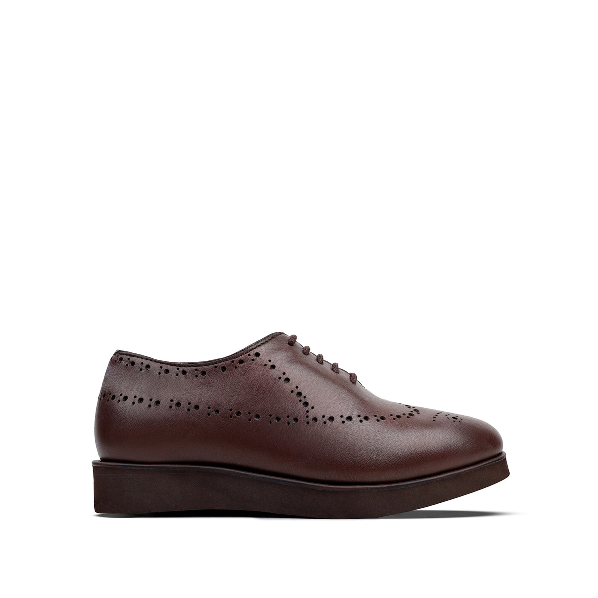 Cade - Children's Light Brown Leather Oxford