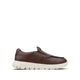 Jude - Men's Light Brown Milled Leather Sneaker