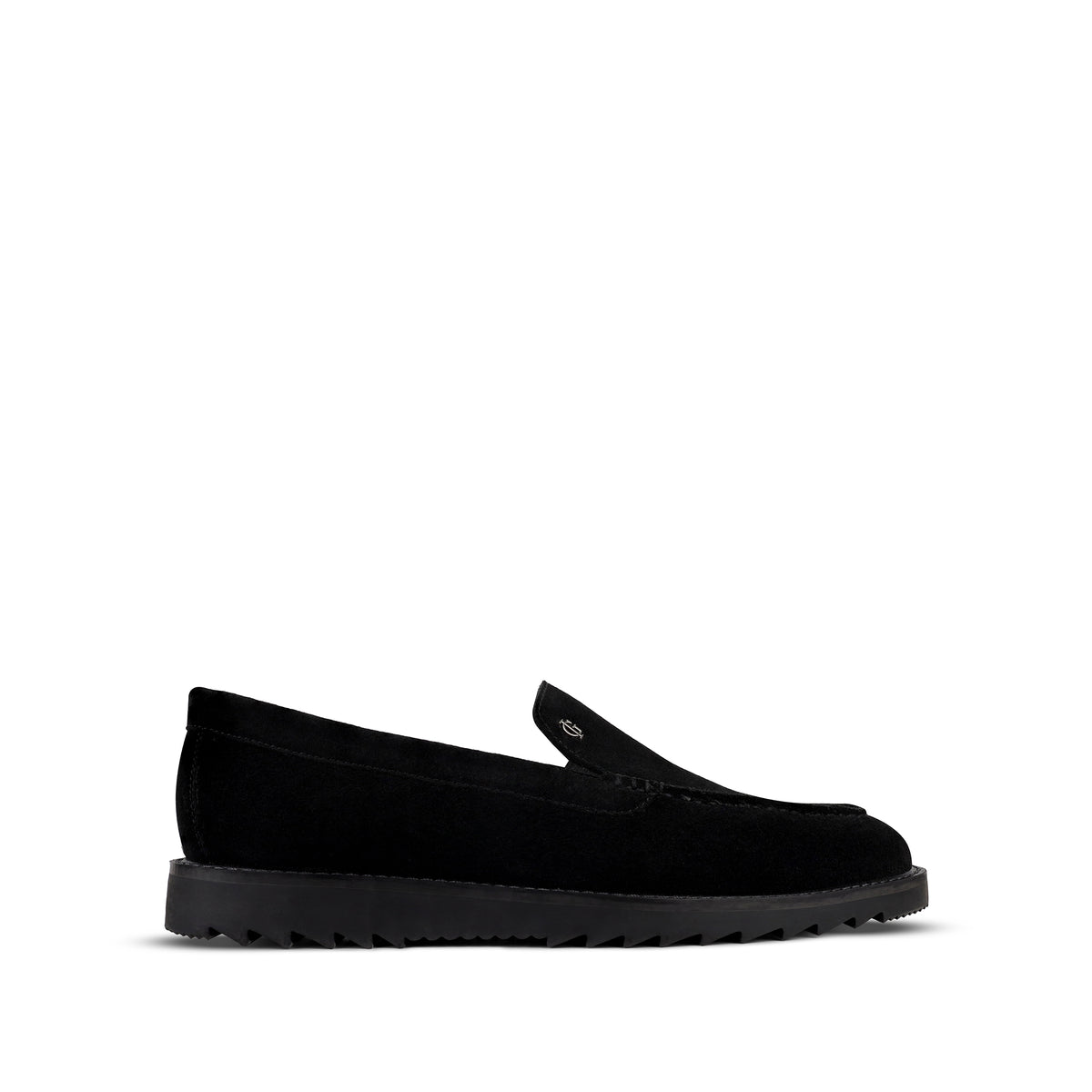 Lane - Men's Black Suede Sneaker