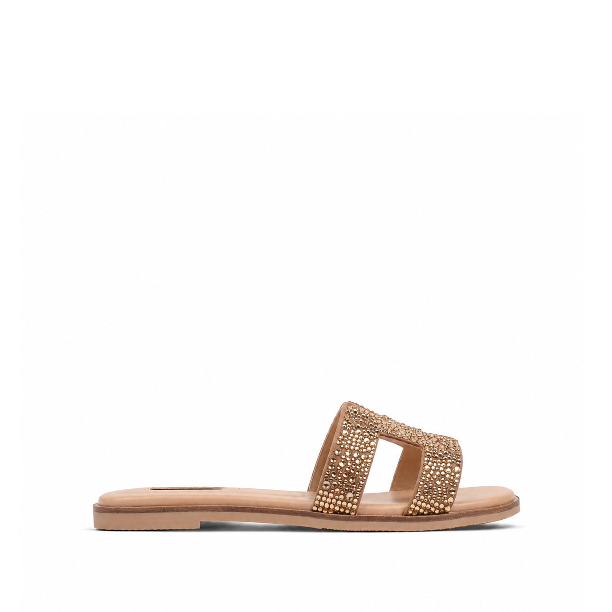 Sierra - Women's Champain Rhinestone Slipper