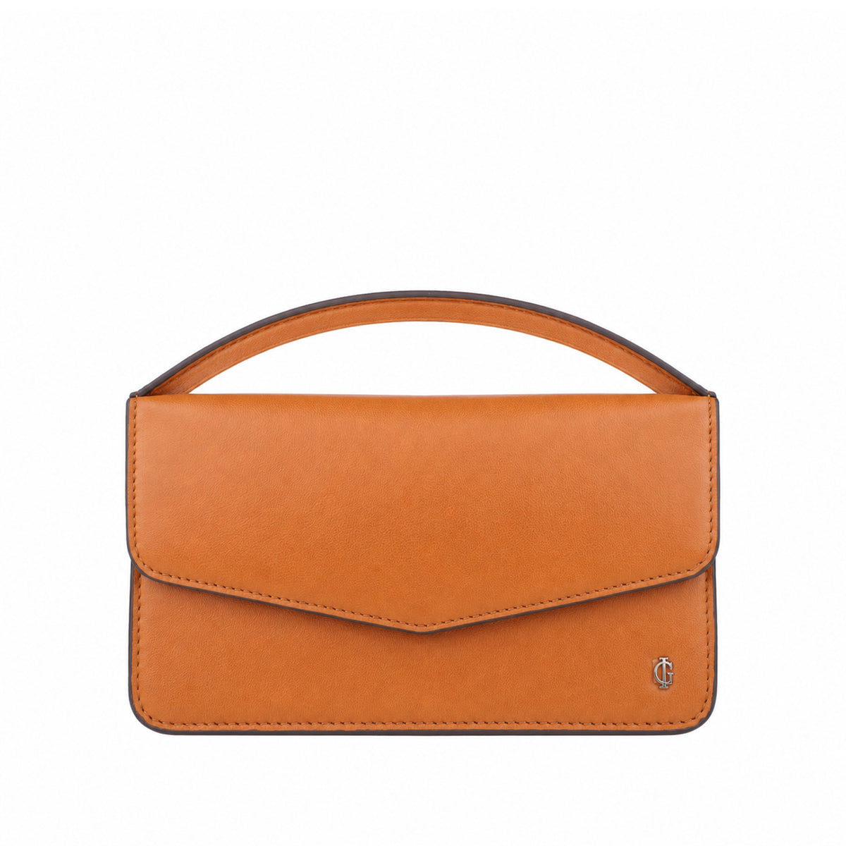 Victoria - Cognac Micro Hand Bag