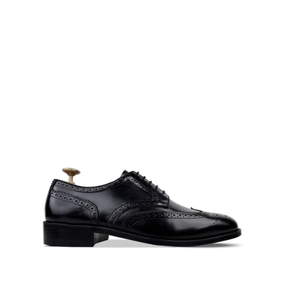 Arthur - Men's Black Calf Leather Derby