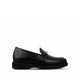 Chad - Children's Black Calf Leather Loafers