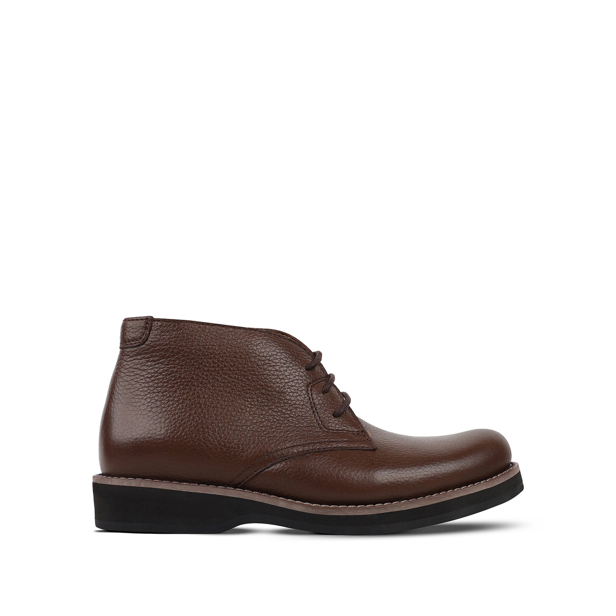 Jake - Children’s Light Brown Milled Leather Boot