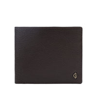 Felix - Dark Brown Pebble Grain Leather Wallet