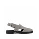 Mariano - Men's Steel Grey Suede Sandal