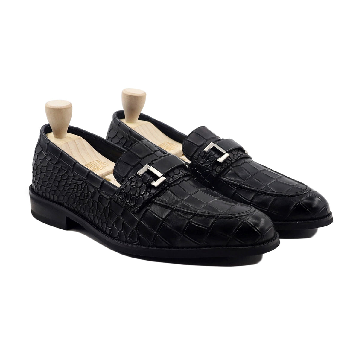 Dakar - Men's Black Calf Leather Loafer