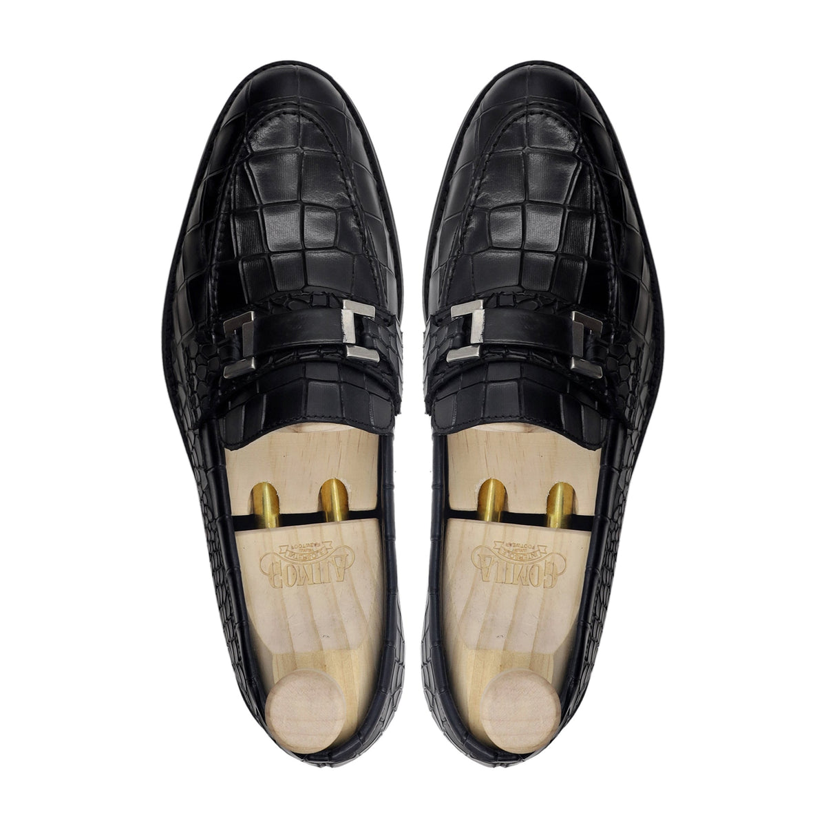 Dakar - Men's Black Calf Leather Loafer