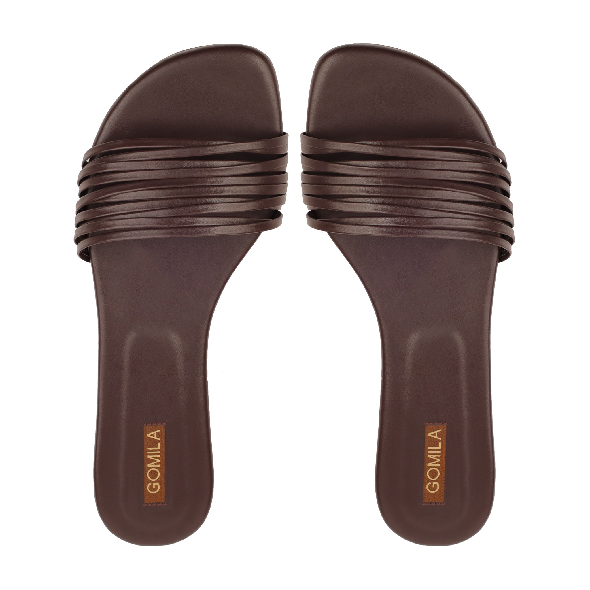 Lyra - Women's Dark Brown Slipper