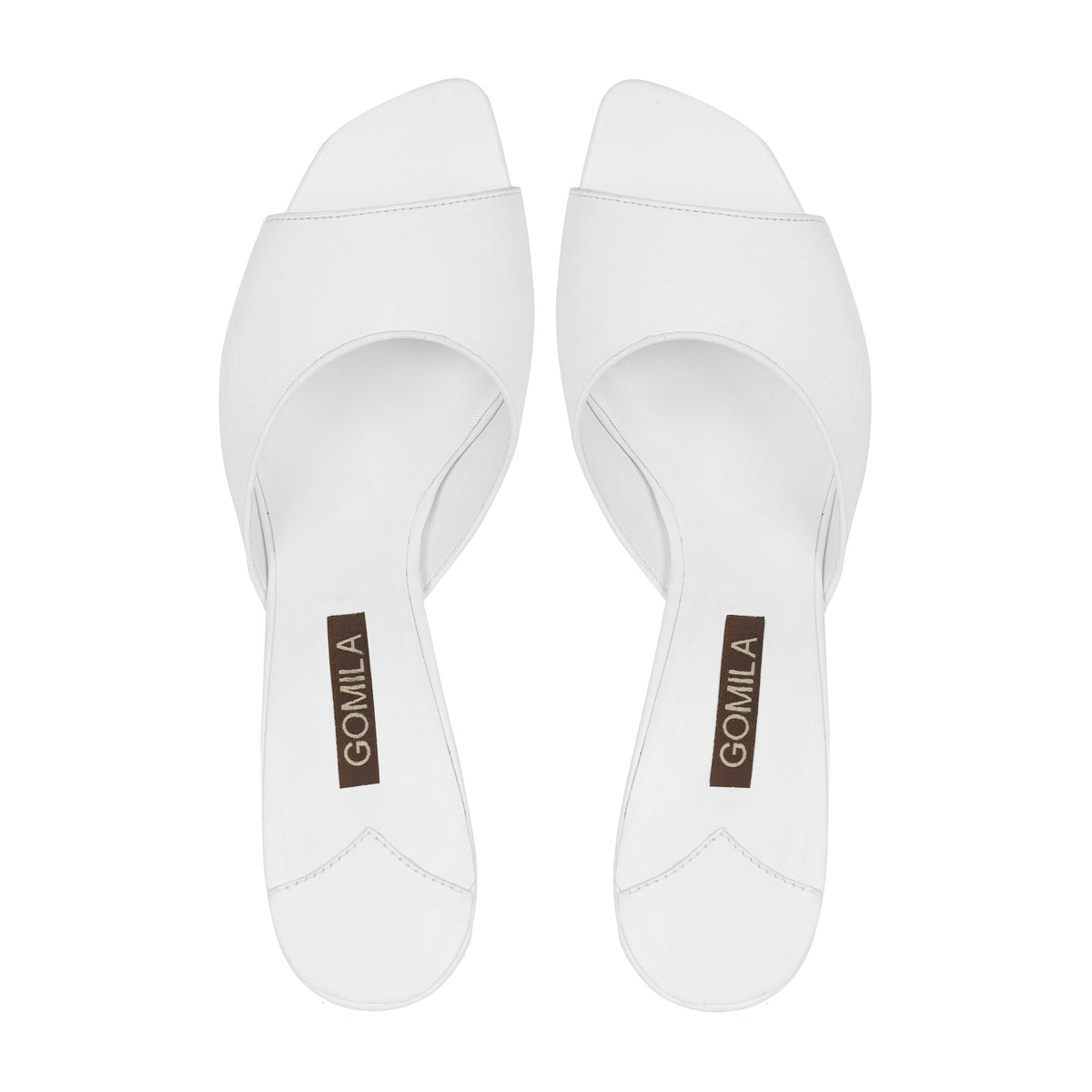 Riva - Women's White 50mm Heels