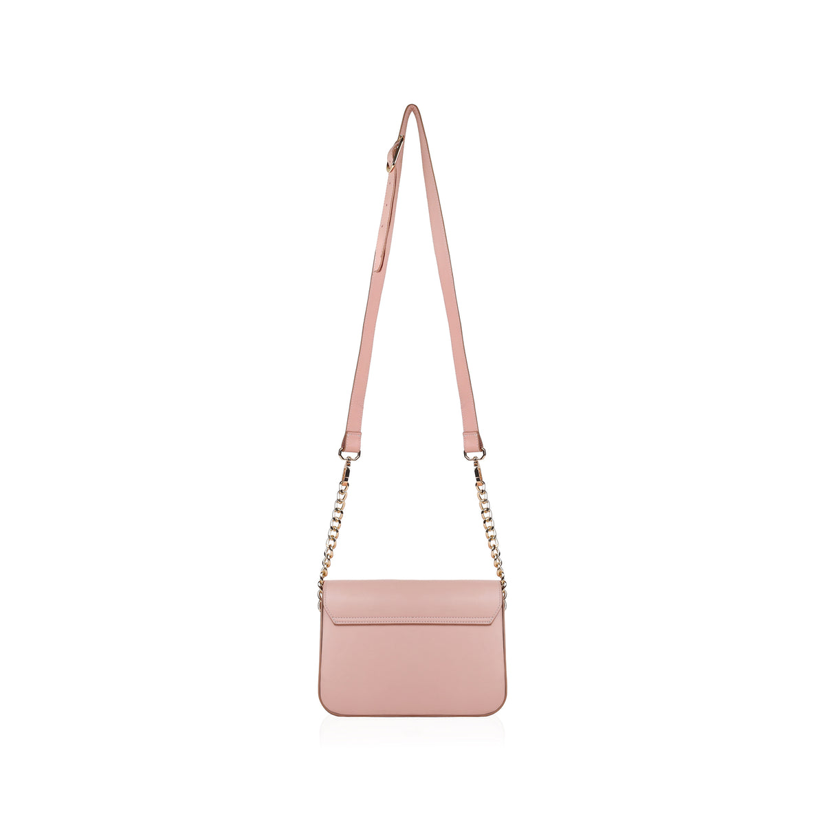 Alice - Women's Light Pink Leather Handbag