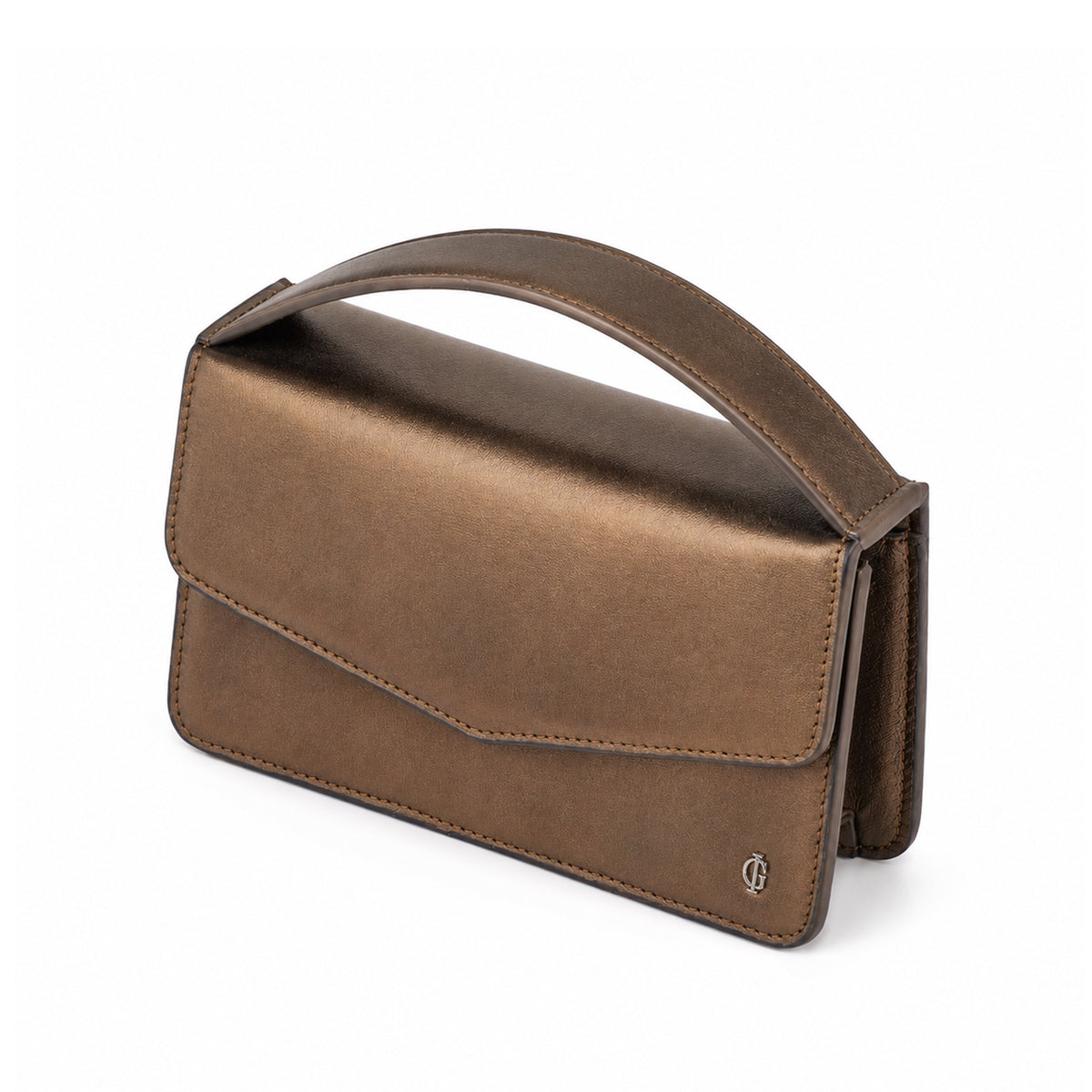 Victoria - Bronze Micro Hand Bag