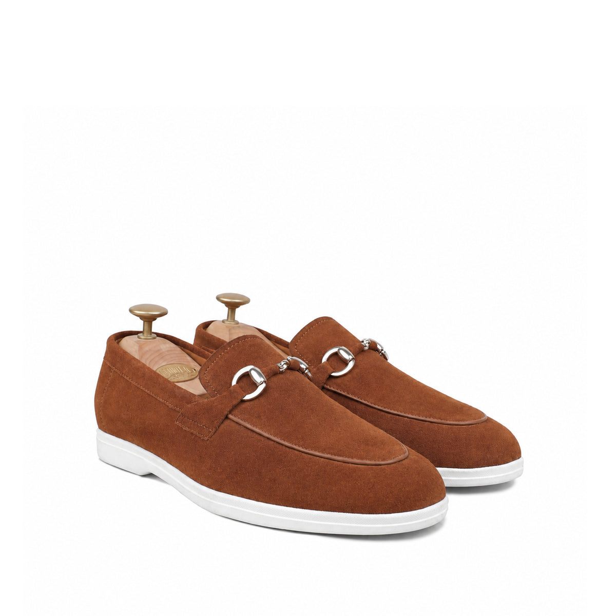Vesco - Men's Cognac Suede Loafer