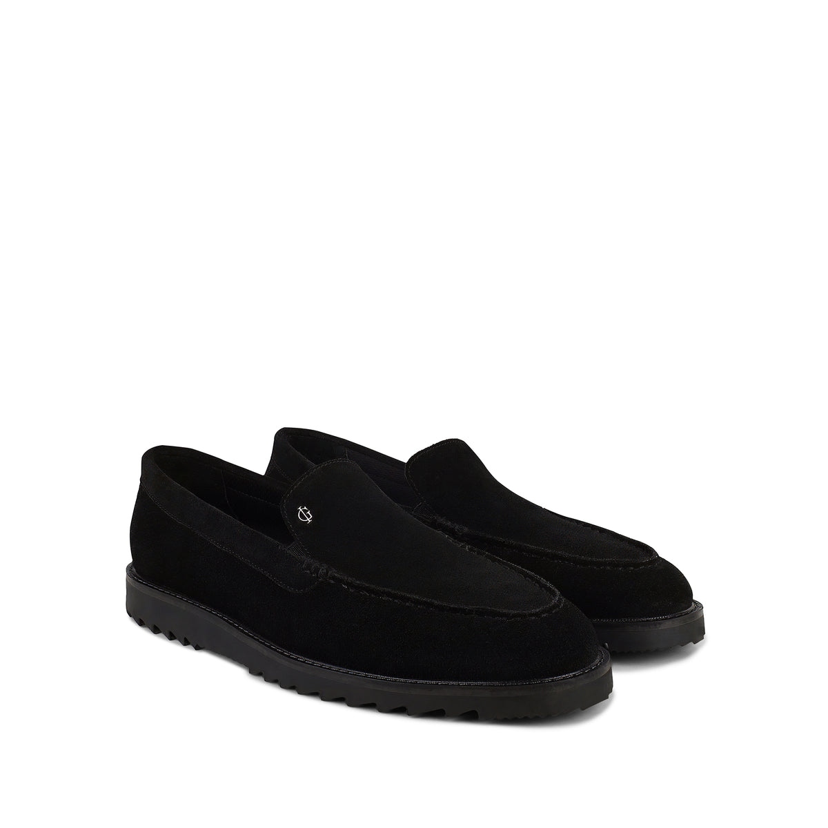 Lane - Men's Black Suede Sneaker