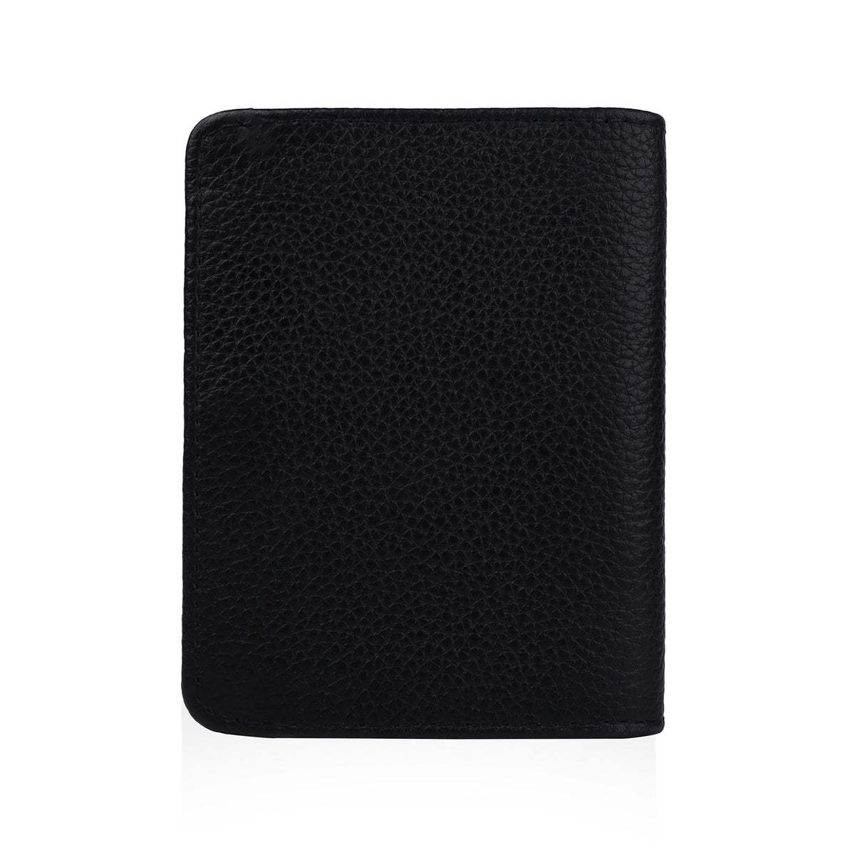 Luke - Black Pebble Grain Leather Card Holder