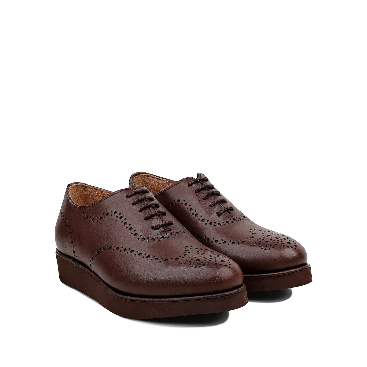 Ford - Children's Light Brown Calf Leather Wholecut