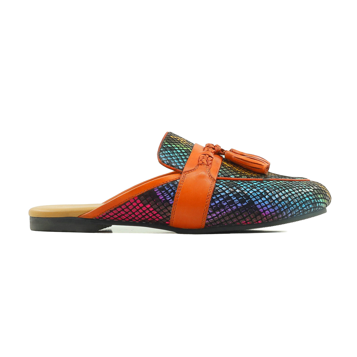 Heidi - Women's Rainbow Printed Slipper