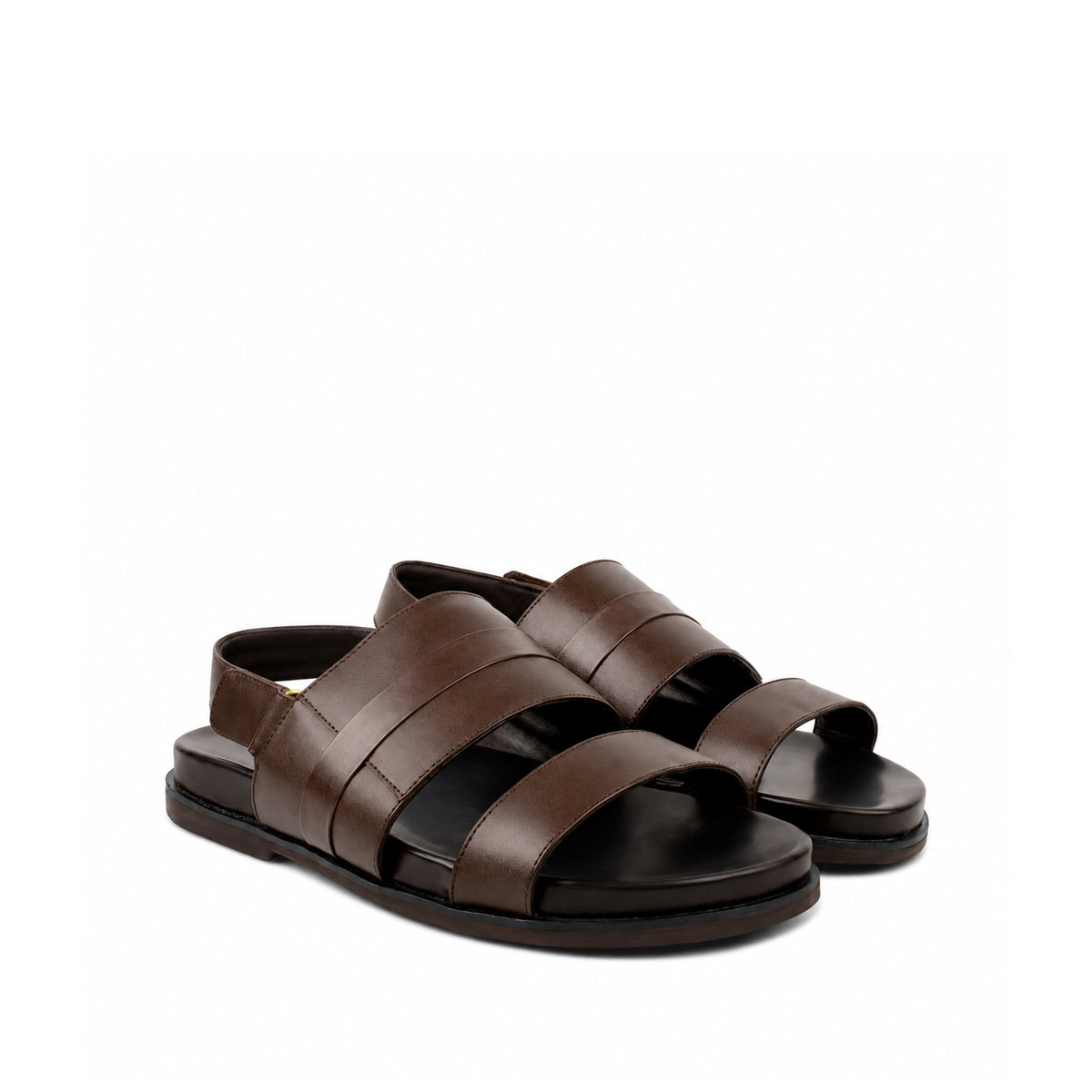 Fidel - Men's Light Brown Calf Leather Sandal