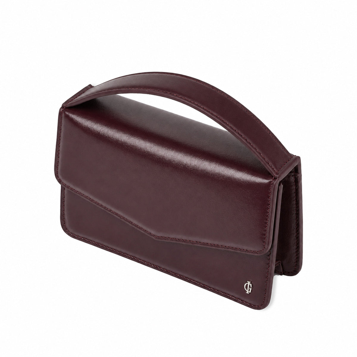 Victoria - Burgundy Micro Hand Bag