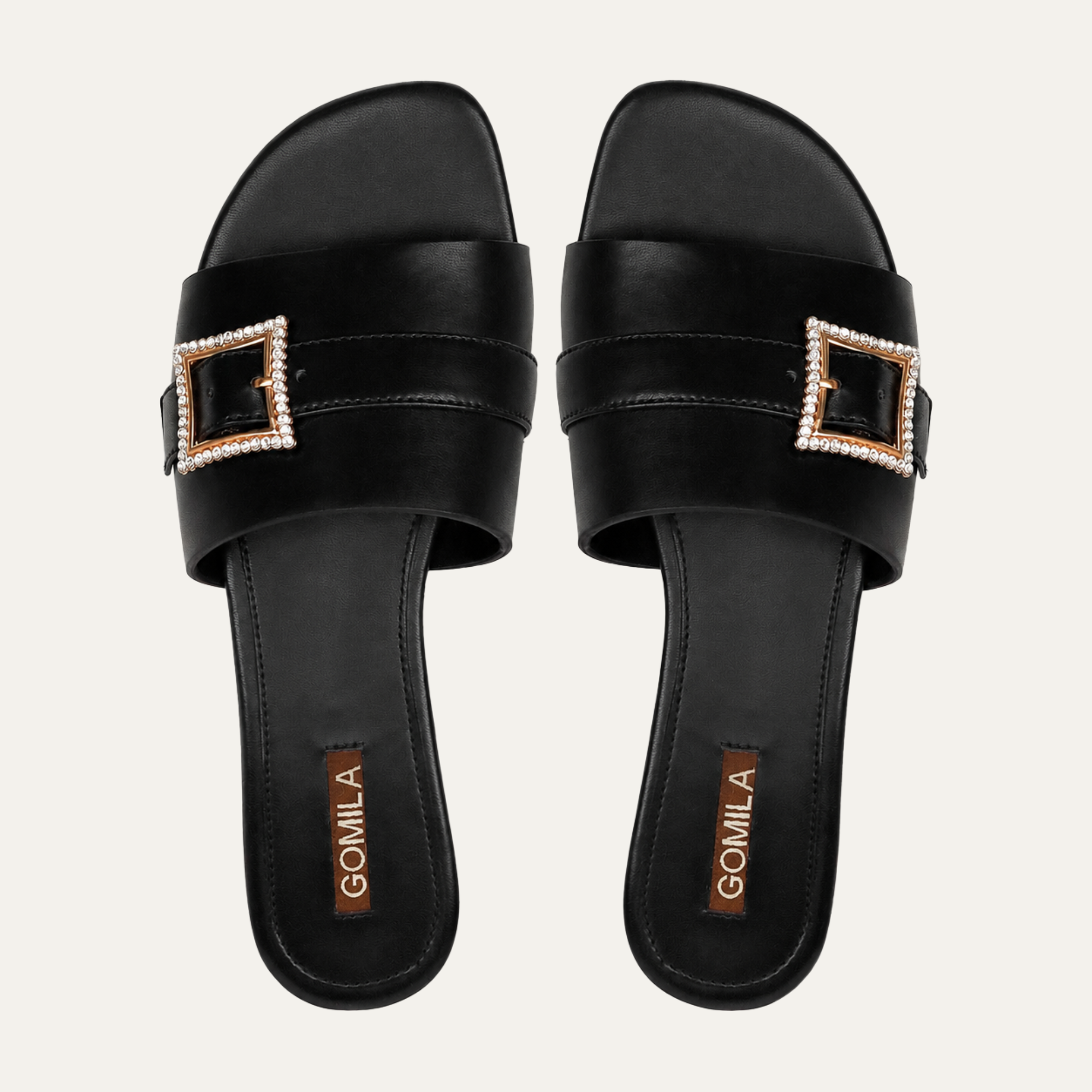Esme - Women's Black Slipper