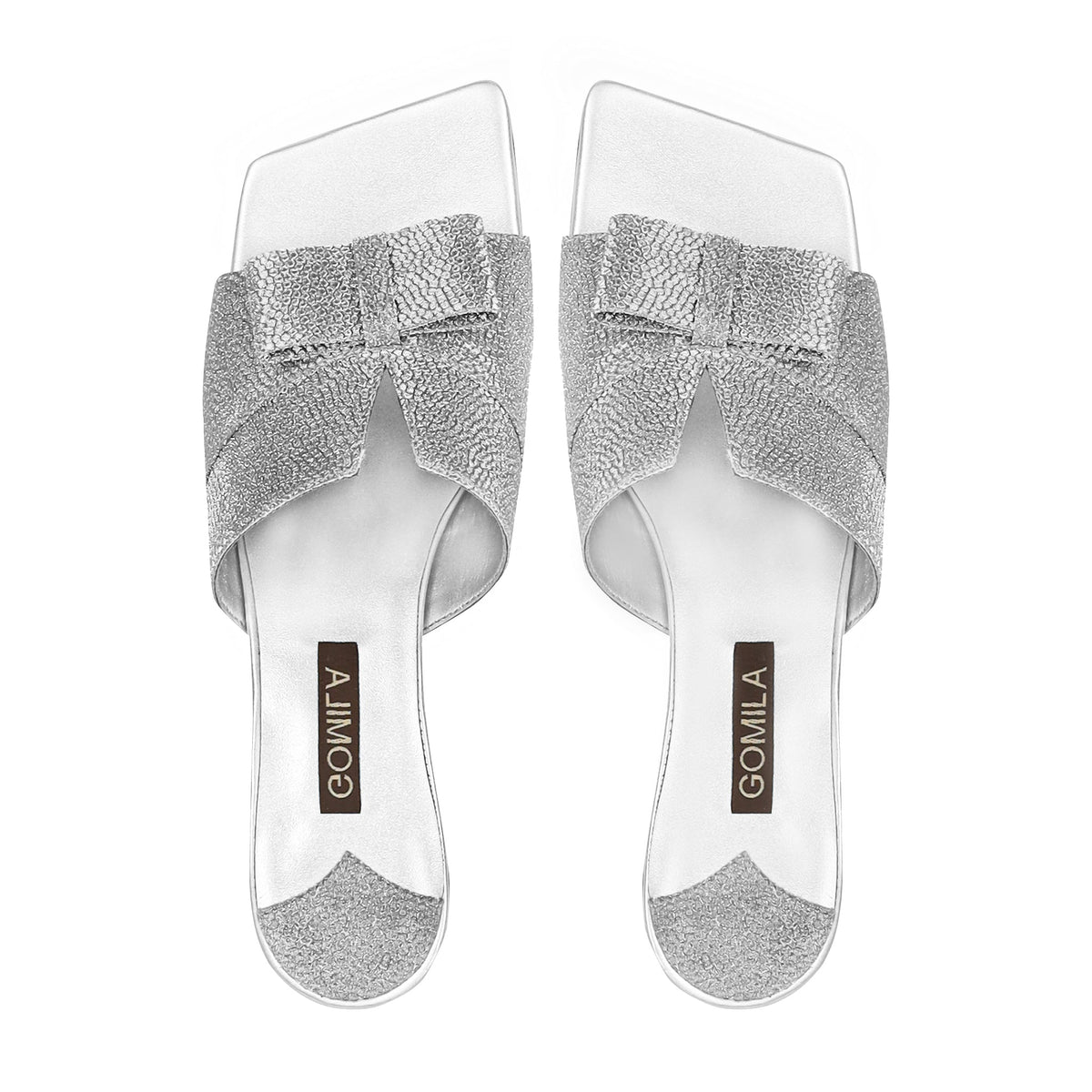 Shinora - Women's Silver 50mm Heels