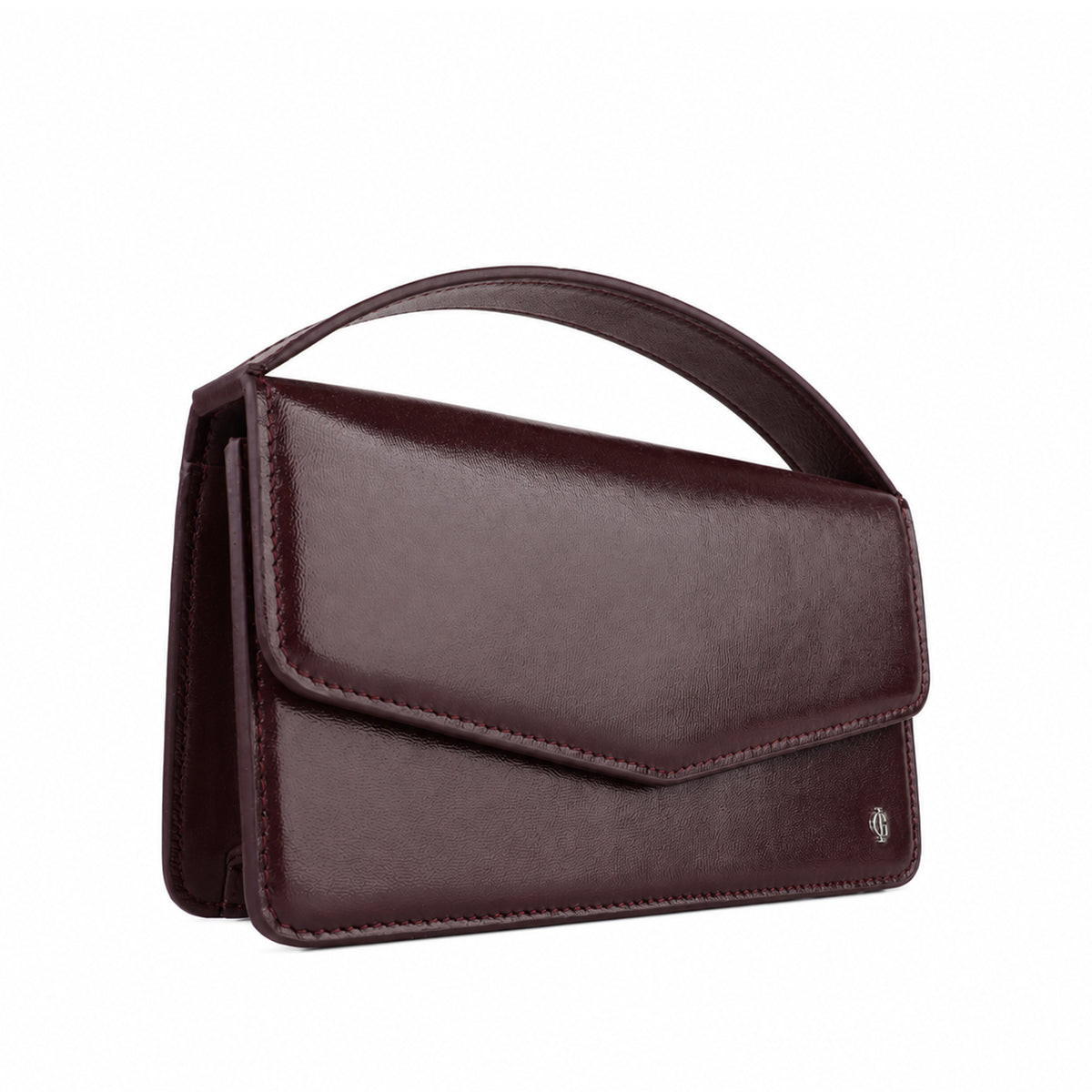 Victoria - Burgundy Micro Hand Bag