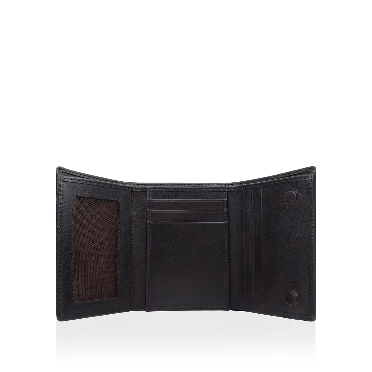 Derek - Dark Brown Calf Leather Wallet