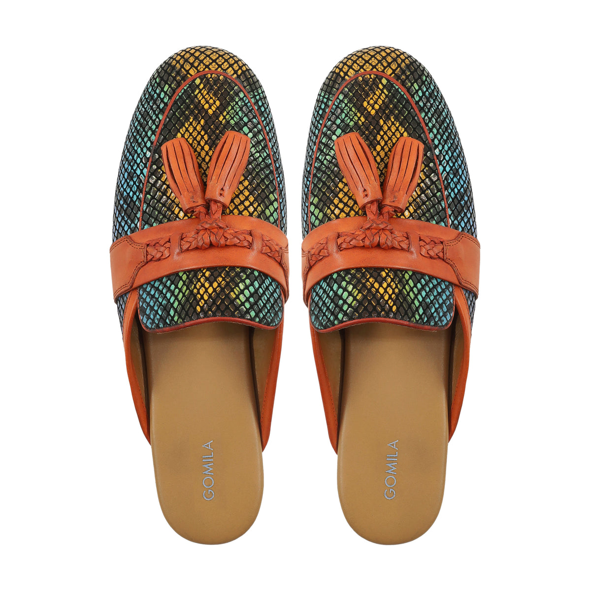 Heidi - Women's Rainbow Printed Slipper