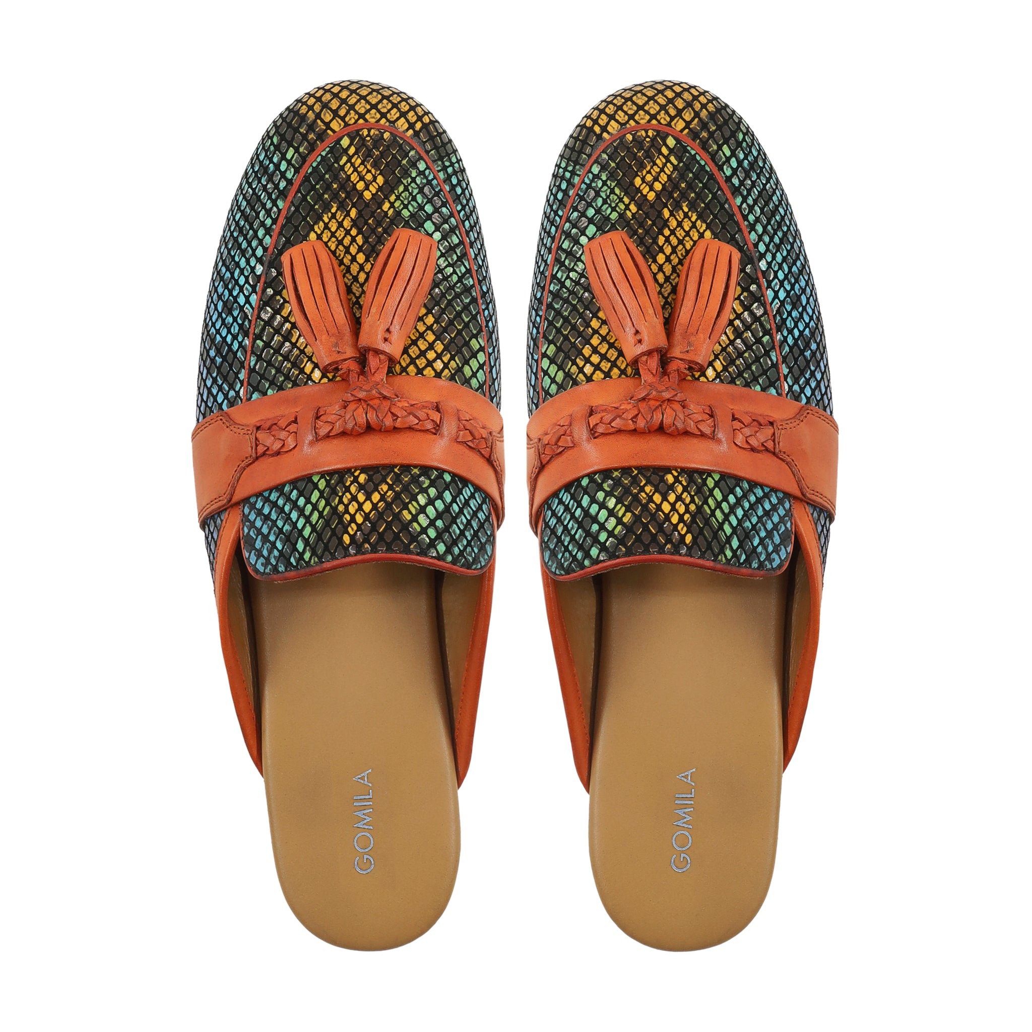Heidi - Women's Rainbow Printed Slipper