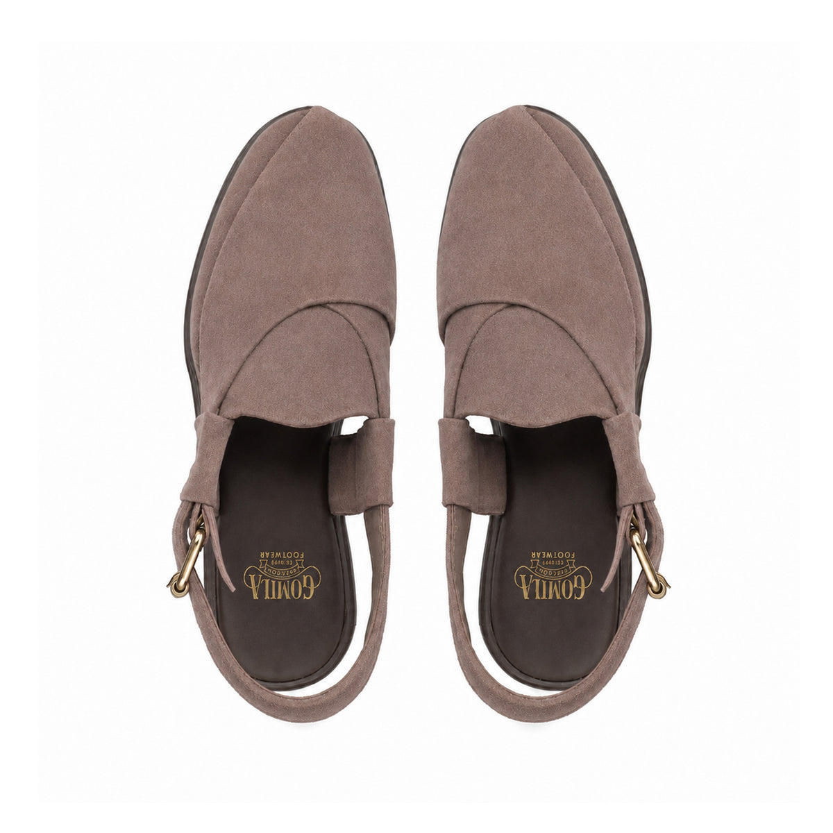 Mariano - Men's Brown Suede Sandal