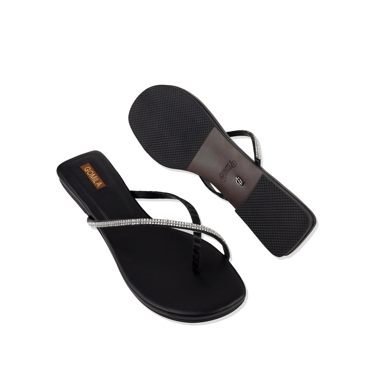 Jenna - Women's Black Slipper