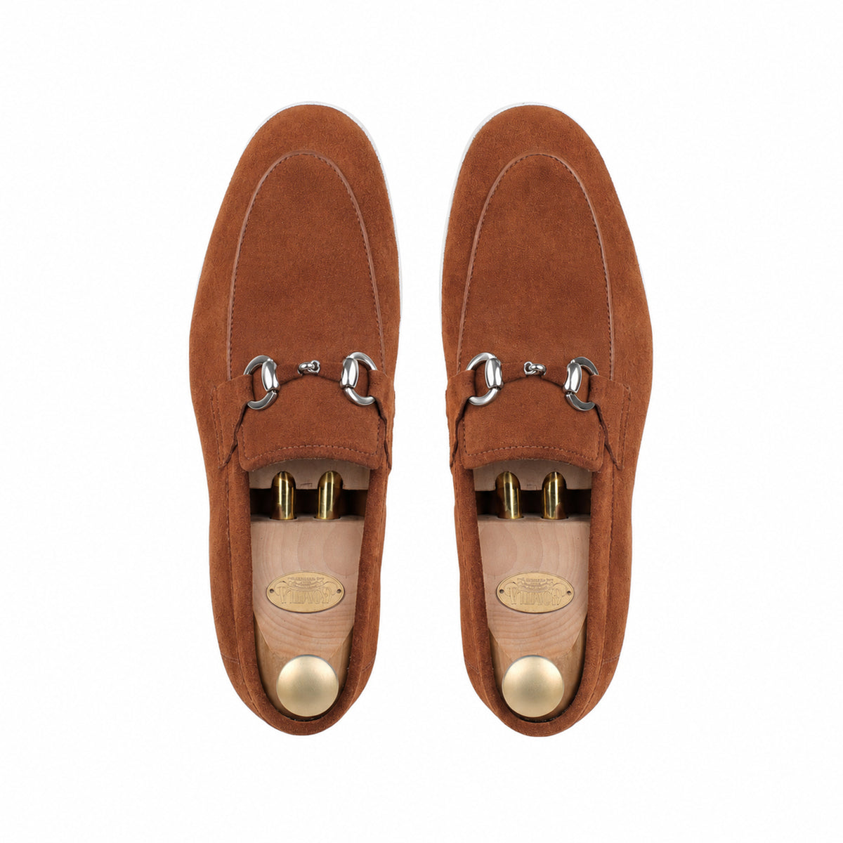 Vesco - Men's Cognac Suede Loafer