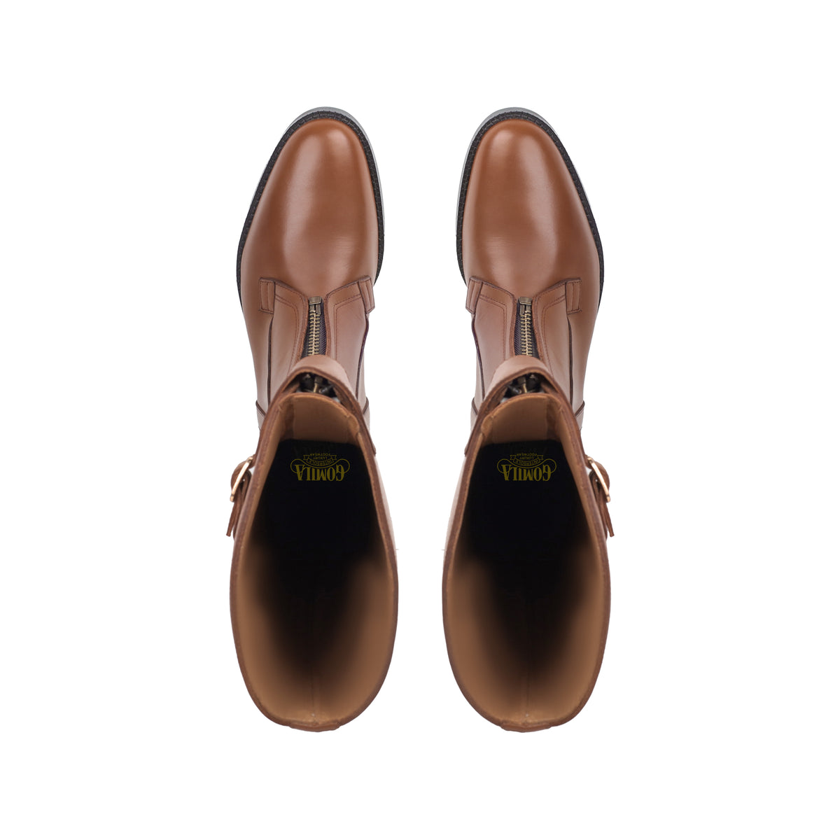 Boston - Men's Tan Pull Up Leather Riding Boot